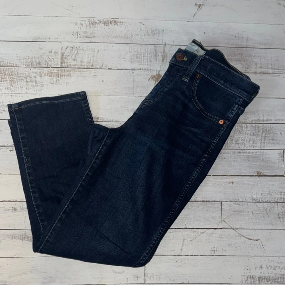 Madewell Blue Straight Jeans Timeless Style